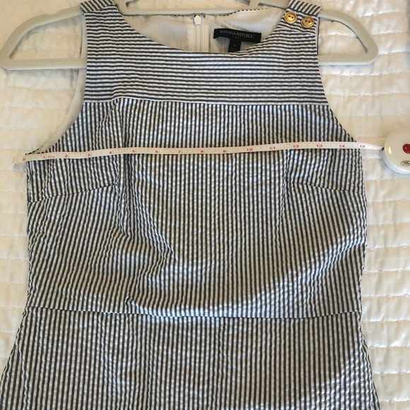 Banana Republic Striped Midi Dress - 0 - Picture 5 of 13